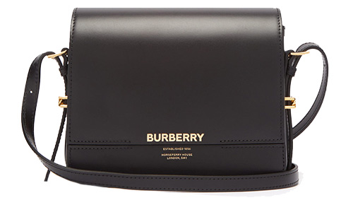 Grace leather shoulder bag, Burberry